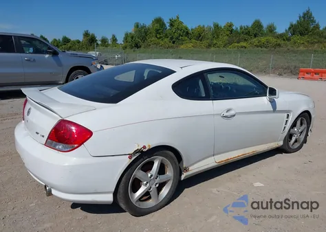 2006 Hyundai Tiburon Gt/Gt Limited/Se из США, поврежденный, VIN KMHHN65F66U201757